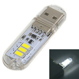 Touch Switch 1w Led Led White Light Lamp Usb 60lm