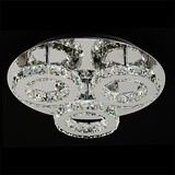 Modern/contemporary Chrome Metal Flush Mount Led 1w