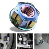 Titanium Colorful Nut Alloy Decoration Accessories Screw Cap Electric Scooter Motorcycle