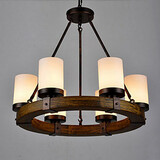 Vintage Wood Old Chandeliers Wooden 100