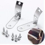 2Pcs Brackets S4 Repair B6 B7 Hinge RS4 Glove Box Kit for Audi A4 Screw 8E