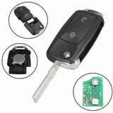 VW Fob Alarm Uncut Flip Chips ID48 BTN Car 433MHZ Remote Key