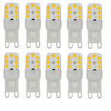 G9 Smd2835 Dimmable 200-300lm Waterproof Cool White Warm White 10pcs