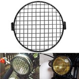 Retro 16cm Motorcycle Headlight Lamp Grill