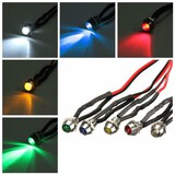 6mm Car Boat Truck LED Indicator Pilot Light Dashboard