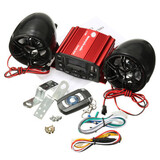 Audio 12V Remote Control Motorcycle Sound System Speaker SD USB MP3
