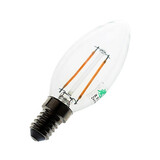 2w 180lm Led Ac 220-240v Tungsten Warm Light Candle Light