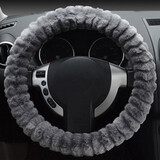Car Steel Ring Wheel Cover Wool Imitation Soft Warm Universal