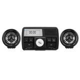 with Bluetooth Function USB Sound System Waterpoof Stereo Speaker MP3 Radio Motorcycle Audio