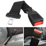 1pcs Safety Belt 8 Inch Seatbelt Buckle Car Seat Belt Black Extender Polyester 14 Inch