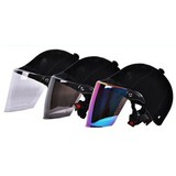 Riding Summer Motorcycle Safety Half Helmet Breathable Velvet