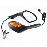 LED Turn Signal Motorcycle Rear View Side Mirrors Aprilia