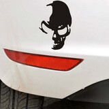 Reflective Waterproof Skull Car Truck Styling Window Sticker Decal