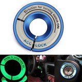 Metal Key Ring Trim Night Switch Lights Decoration GOLF Cover for VW Automotive