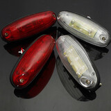 6LED Side Marker Light Indicator Lamp Trailer Truck Lorry Van Bus Ute