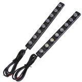 12V Flexible 5050LED Car DRL White Light Driving Fog Lamp