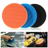 Grain Car 3 4 5 Pad 7Inch Waxing Polishing Sponge 3pcs Football