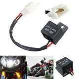 Flasher Relay Motorcycle Turn Signal 2-pin LED lamp