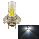 H4 5SMD LED Lens Headlamp Foglight Car Auto 11W Bulb White 12V