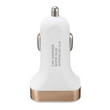 3.1A Dual Port USB Car Charger Cigarette Socket Lighter LED Voltmeter Universal