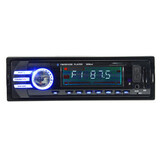 FM Radio Bluetooth Stereo Aux Input Receiver SD USB Mp3 Player Car In-Dash Audio