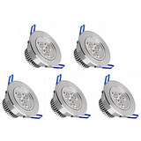 110v/220v Ceiling Lamp Dimmable Led 3w Recessed Spot Light Downlight