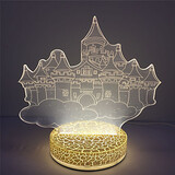 Wholesale Usb Christmas Night Lamp 100 Gift 3d Illusion