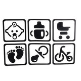 Baby on Board Car Stickers Auto Truck Vehicle Motorcycle Decal