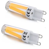 Natural White Dimmable 4.5w 4led Ac220v Cool White Warm White 2 Pcs