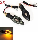 Turn Indicators Lights 4pcs Motorcycle Lamp EP98 12SMD LED