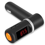 21W Player Car Kit MP3 Dual USB In-Car FM Transmitter Bluetooth Charger Handsfree Wireless