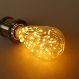 Edison Light Bulb Source St64 Light 3w Star E27 Decorative