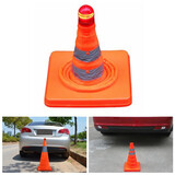 Cone Folding Reflective Warning with LED Safety Sign Traffic Flashing Light