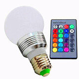 Bulb Ac 85-265v Colorful Rgb Remote Control E26/e27 5w
