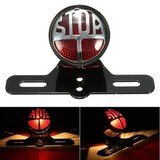 License Plate Bracket Motorcycle Universal Rear Tail Brake Stop Light