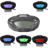 Odometer 7 Colors Motorcycle Digital Speedometer Tachometer