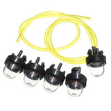 Poulan 2Pcs Snap RYOBI 5pcs Pump Fuel Line Echo Primer Bulbs