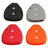 Toyota Yaris Button Silicone Key Holder Protector Cover Case