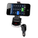 LED Screen Smartphone Holder Car MP3 Player Wireless FM Transmitter with Bluetooth