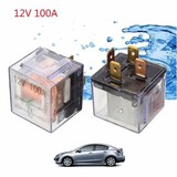 Transparent Car Automotive Relay Device 12V Auto 100A Waterproof 4pin Control