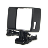 Protective 4K Sports Camera Mount Housing Frame Side Black PC Material Xiaomi Yi
