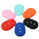 Case For TOYOTA Sienna Tacoma Silicone Key Cover 3 Buttons Remote Key Tundra