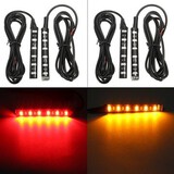 Strip Lamp Car Motorcycle Truck Lorry Brake 2pcs Universal Blinker LED Turn Signal Light