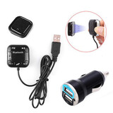 3.1A Dual USB Car Charger Wireless Bluetooth FM Transmitter Car Kit MP3 Audio Player