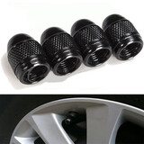 Wheel Stem Caps Aluminum 4X Tire Valve Style Port Bullet Air