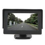 Car Rear View Monitor HD Camera GPS 4.3 Inch TFT LCD Shade Color