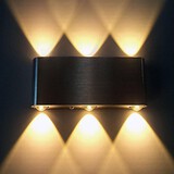 Modern Wall Sconces Led Contemporary Led Integrated Metal