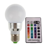 E27/e14 Led Remote Control Rgb Color Changing Bulb