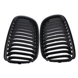 Front Grille A Set Grills Matte Black Car BMW E90