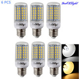 Light 5.5w Ac110 6pcs 220-240v 120v 3000k/6000k Led Light Corn Bulb